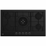 Beko 90cm Black Glass Gas Cooktop BCT90GG1