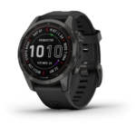 Garmin Fenix 7S Sapphire Solar Sports Watch (Carbon Grey/Black) 010-02539-26